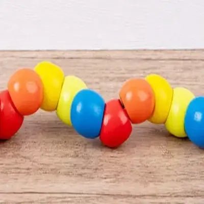 Jouet Chenille en Bois - MontessoriToys™ - Chenille - Bébé s’éveille
