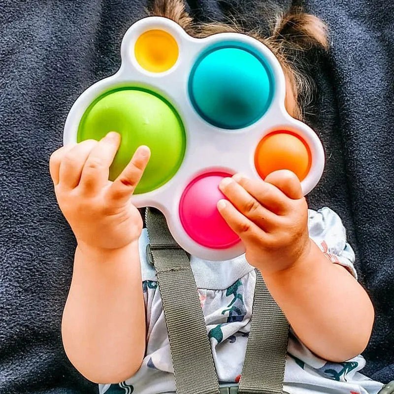Jouet d'Éveil - PuzzleBoard™ - Blanc - Bébé s’éveille