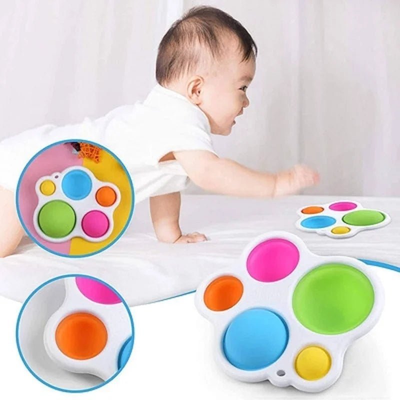 Jouet d'Éveil - PuzzleBoard™ - Blanc - Bébé s’éveille