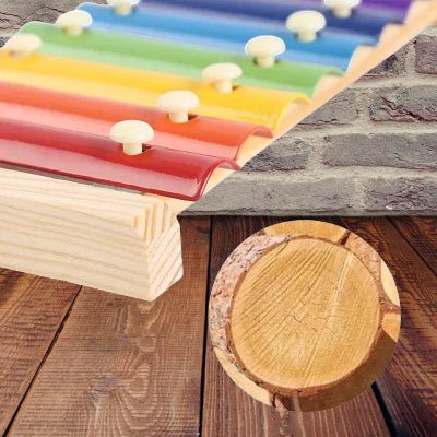 Jouet Montessori Bois - WoodenToys™ - Xylophone - Bébé s’éveille
