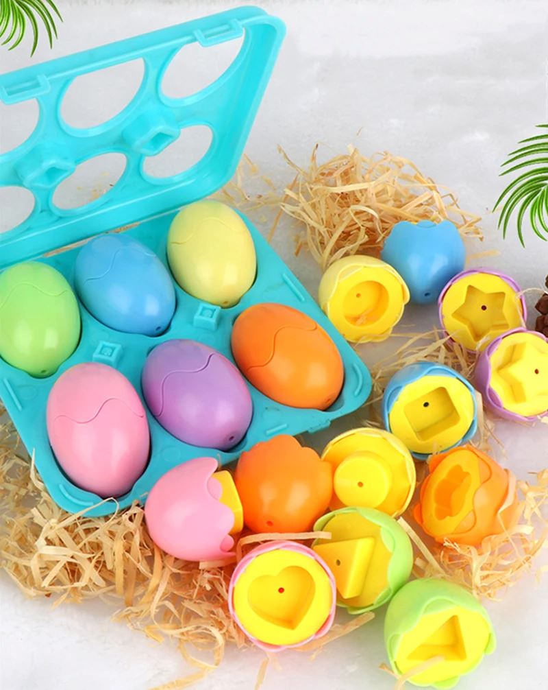 Jouet Oeuf Forme - SmartEggs™ - Oeuf Coloré - Bébé s’éveille
