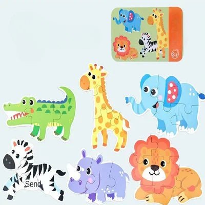Puzzle Montessori - BabyPuzzle™ - Sauvage - Bébé s’éveille